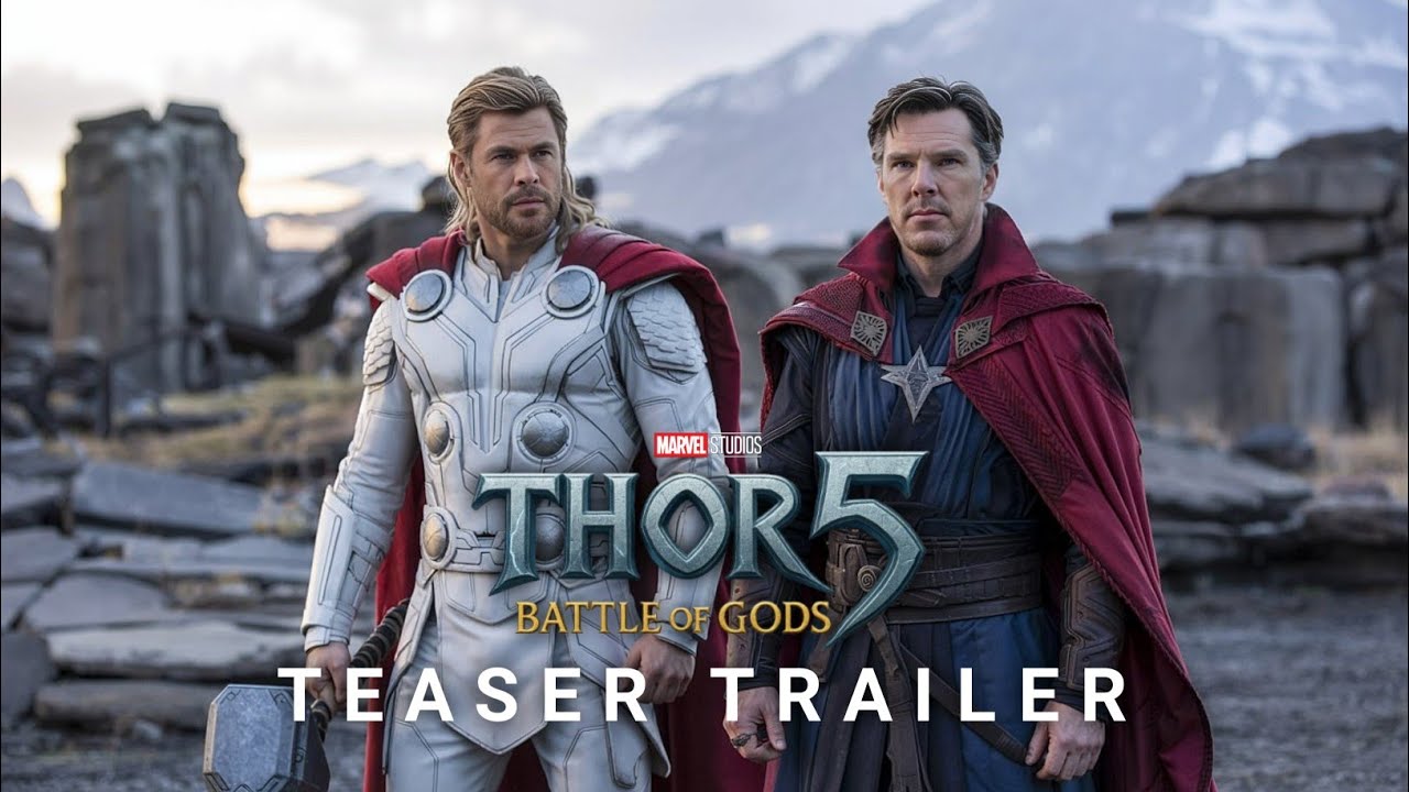 Thor 5: Battle of the Gods – Teaser Trailer | Chris Hemsworth & Benedict Cumberbatch | (AI Concept) Thor 5: Battle of the Gods – Teaser Trailer | Chris Hemsworth & Benedict Cumberbatch | (AI Concept)
