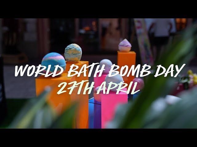 Lush Celebrations For World Bath Bomb Day 2023 - We are Lush