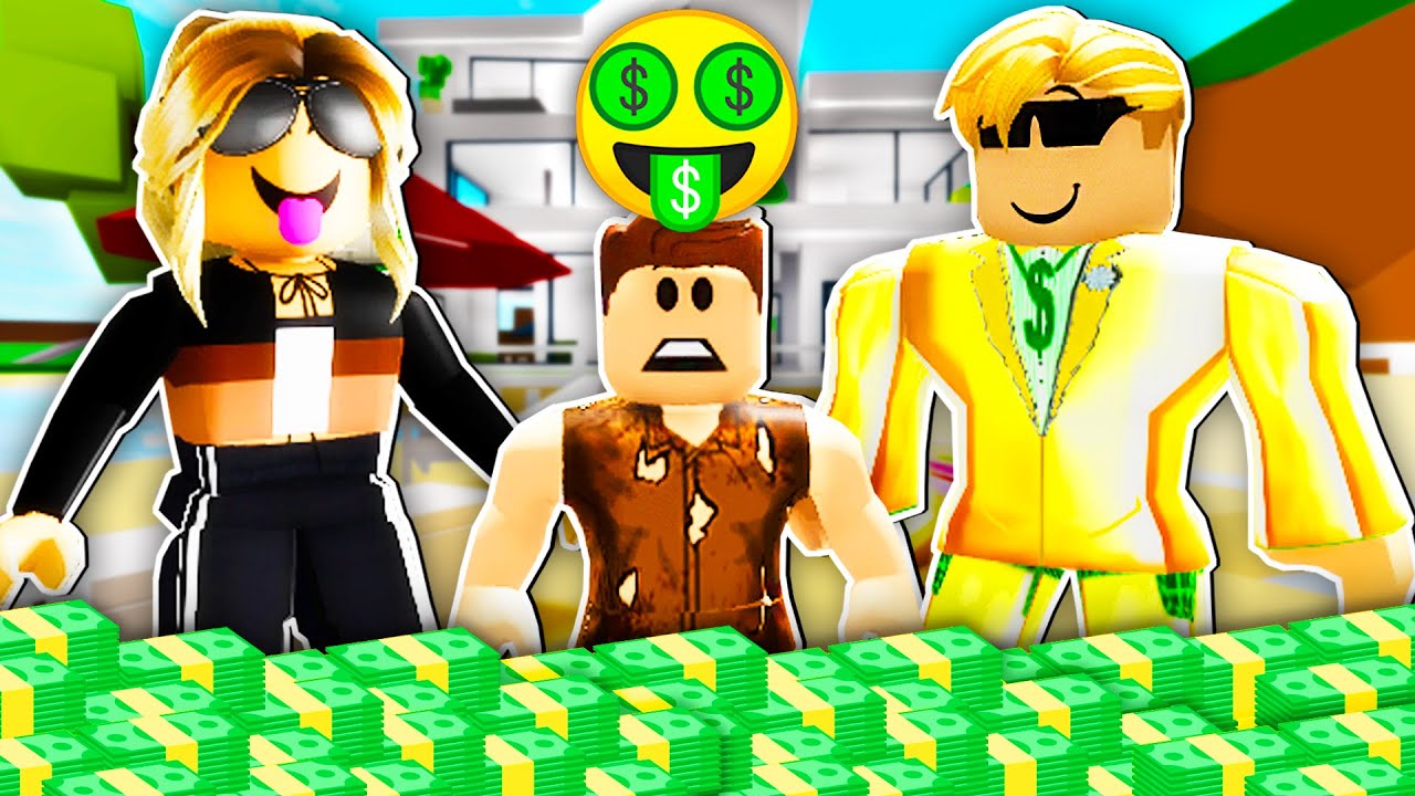 I Joined A Billionaire Server In Roblox Brookhaven.. 🤑💰