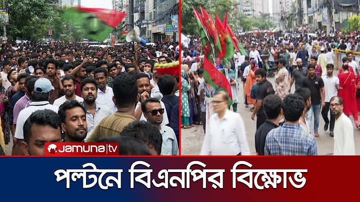 ‘একটি চিহ্নিত মহল বিএনপিকে নিয়ে অপপ্রচার চালাচ্ছে’ | BNP | Jamuna TV