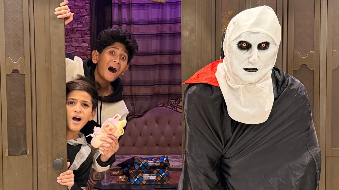 BACHON KO DARANE WALI BHOOTNI VS LABUBU😱