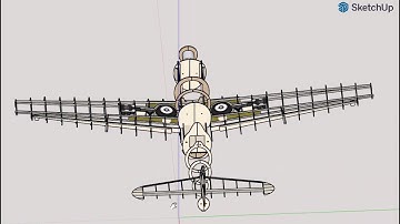 The Arsenal VG 33 computer-aided design model in Sketchup