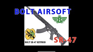 BOLT BRSS SR47 Keymod QDC中古商品紹介 実射、弾速レビュー ＃4    ※追記あり