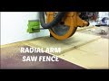 Radial Arm Saw Fence