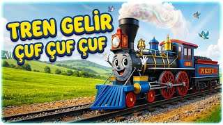 Tren Gelir Çuf Çuf Çuf Bebek Ve Çocuk Şarkıları Pikifu