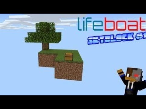 minecraft skyblock in lifeboat server | how to join | #part1 | # ...