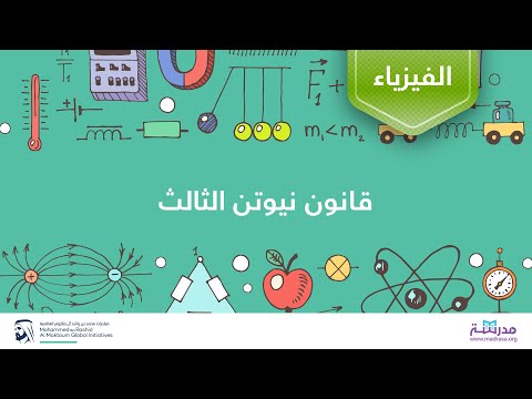 قانون نيوتن الثالث | الفيزياء | القوى وقوانين نيوتن للحركة