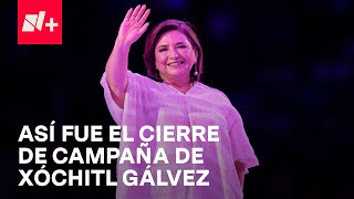Xóchitl Gálvez: Así Llevó A Cabo Su Cierre De Campaña En Arena Monterrey - En Punto