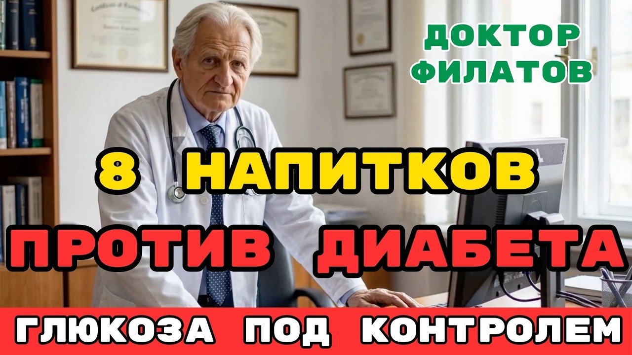САХАР упадёт, пока ВЫ СПИТЕ! СЕКРЕТНЫЙ рецепт для ДИАБЕТИКОВ, о котором МОЛЧАТ ВРАЧИ! Доктор Филатов