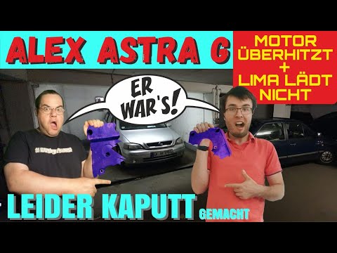 Alex Opel Astra G Caravan | Thermostat wechseln | Fast schief gelaufen [GURKENREPARATUR]