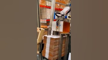 Robot machine packing and cartons filling machine #packingmachine #manufacturing  #vacuumpackaging