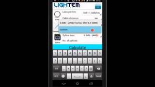 Fiber Link Loss Calculator screenshot 5