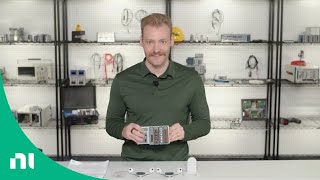 Assembling the Desktop Mounting Kit for Your NI CompactDAQ