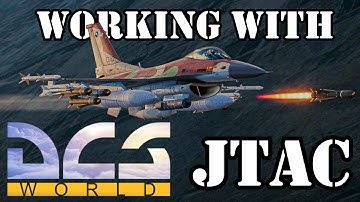 DCS F-16C Viper || Working With JTAC #dcsworld #dcs