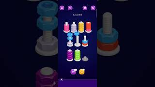 Nut Sort Level 84 Walkthrough | Nuts — Color Sort 84 solution