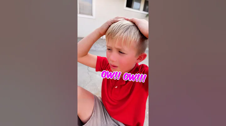 Ow! Levi got a boo boo!