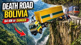 Bolivia’s 64 KM Death Road | A Fall Into a Deadly Jungle Below