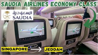 Saudia Airlines Economy Class Flight Review