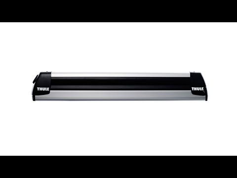 thule xtenderエクステンダースライド　スノー　スキー　エクエアバー Ski and snowboard rack - Thule Xtender - YouTube