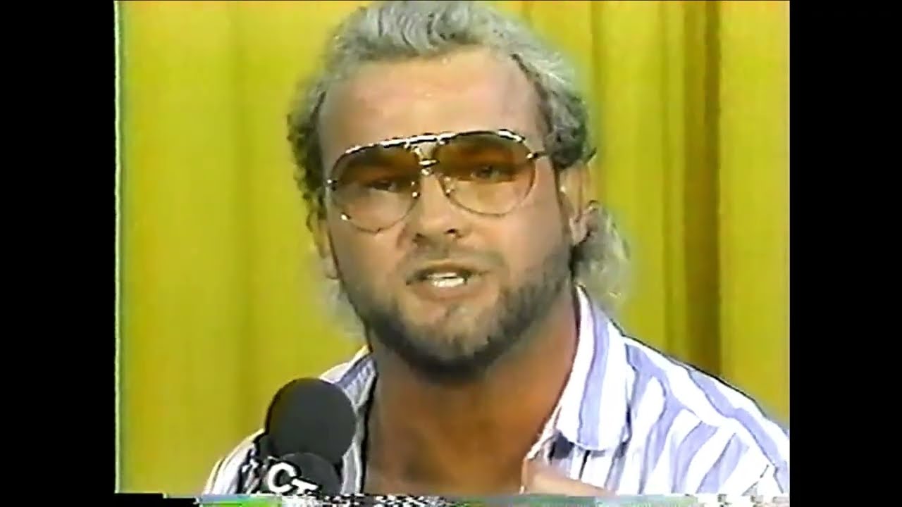 "Hot Stuff" Eddie Gilbert promo and fireball video CWF May 1988