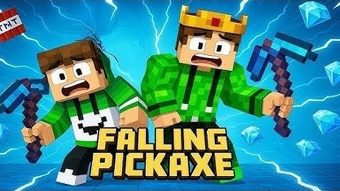 Falling Pickaxe live #shorts #minecraft #live