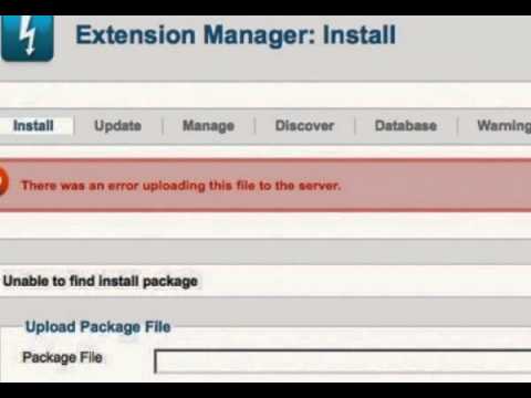100% FIX joomla There was an error uploading this file to the server.