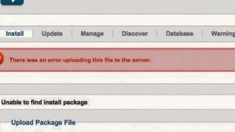100% FIX joomla There was an error uploading this file to the server.