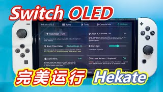 Hekate已经可以在Switch OLED上完美运行了!