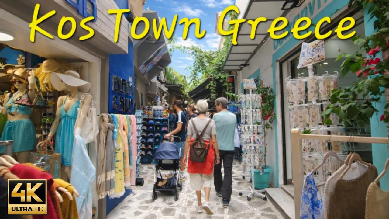 You're off to visit Kos Town in Greece! 🇬🇷☀️ 