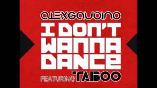 I don't wanna dance alex gaudino feat. Taboo HD