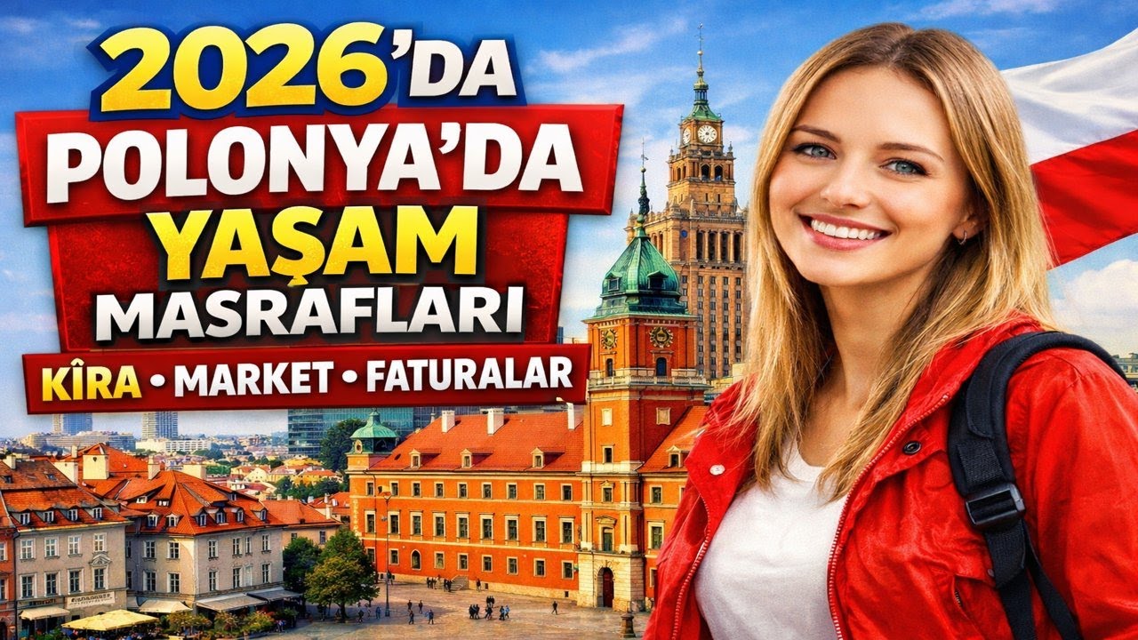 👉 2026’da Polonya’da Yaşam 🇵🇱 | Aylık Masraflar (Ev, Market, Faturalar)#avrupa #polonya