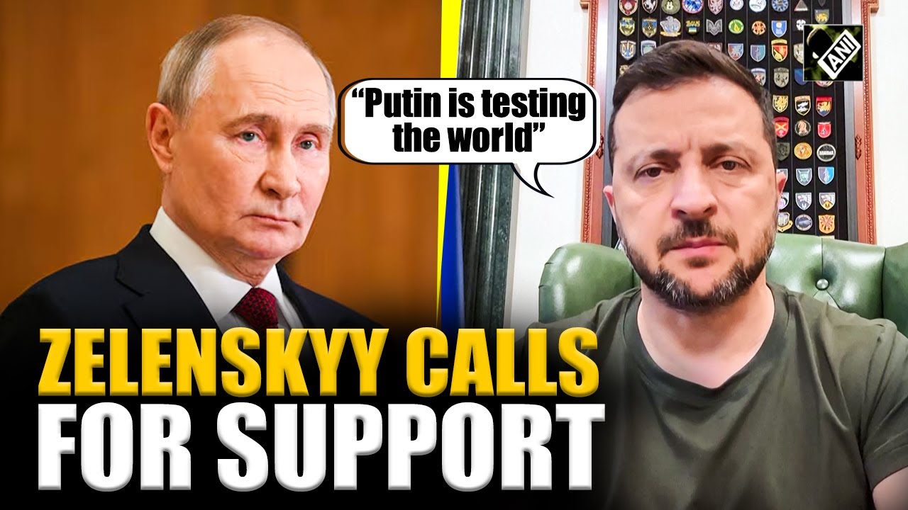 “Putin testing world” Zelenskyy calls for support from allies as Russian attacks devastate Ukraine