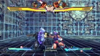 Street Fighter X Tekken Gameplay Footage - Lars - Usa Rogue2681 Vs Authenticdemun
