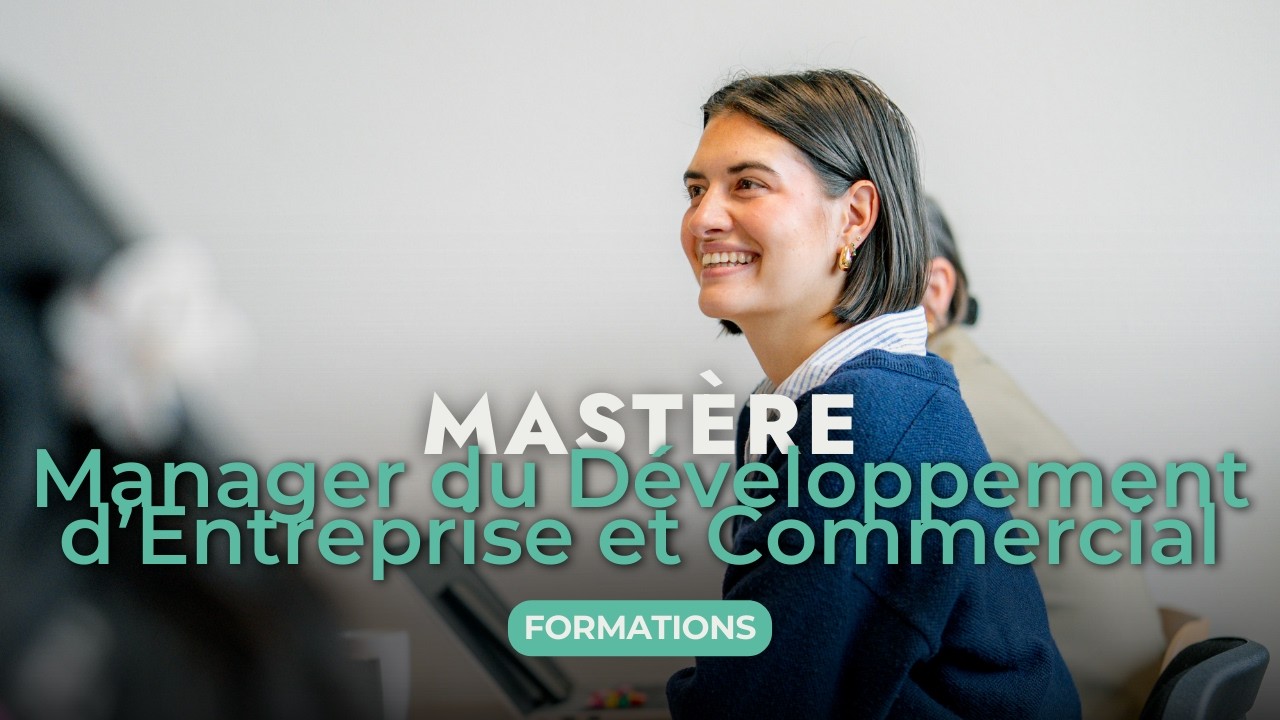 Découvrez le Mastère Manager du Développement d'Entreprise et Commercial de l'ECEMA (Bac +4/5)
