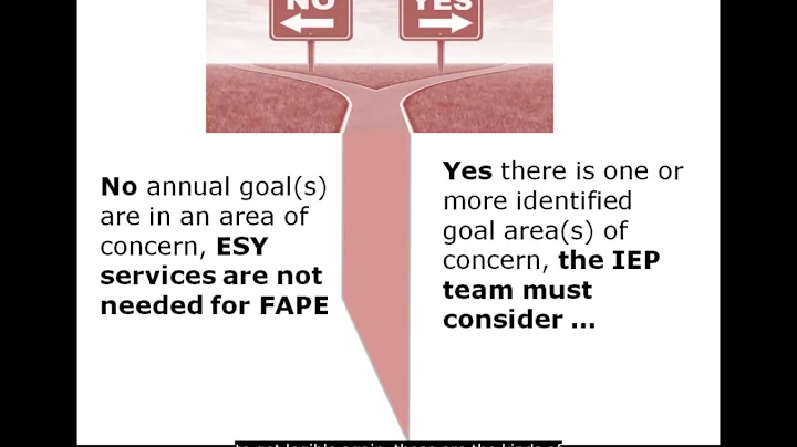 Extended School Year- Michigan Alliance for Families