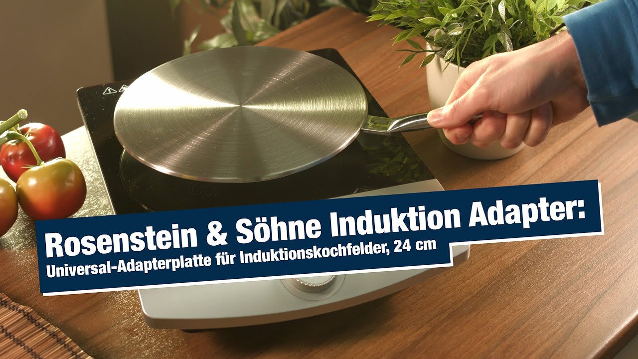 Rosenstein & Söhne Induktion Adapter: Universal-Adapterplatte für ...