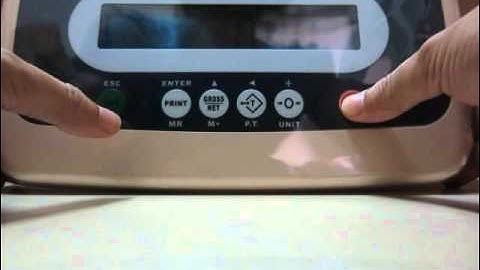 Jadever  - JWI586 Setting and Calibration  ( Hiệu chuẩn cân điện tử sử dụng đầu cân JWI586)