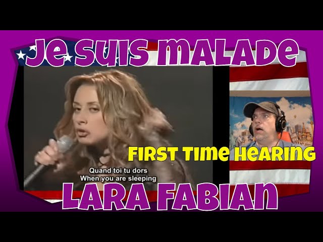 Je suis malade Lara Fabian French and English subtitles - First Time - REACTION - now thats EMOTION! class=