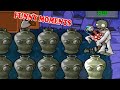 New Plants vs Zombies Hack. PVZ Funny moments Jack-in-the-Box Zombie continuous explosion