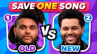 SAVE ONE SONG: OLD vs NEW (Same Singers) MUSIC CHALLENGE 🎵