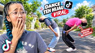 DINAR VIRAL GREEN TEA TIKTOK DANCE 😍 ENDS WITH BODY BENDING 😱 DANGEROUSLY CAUGHT ON CCTV !!