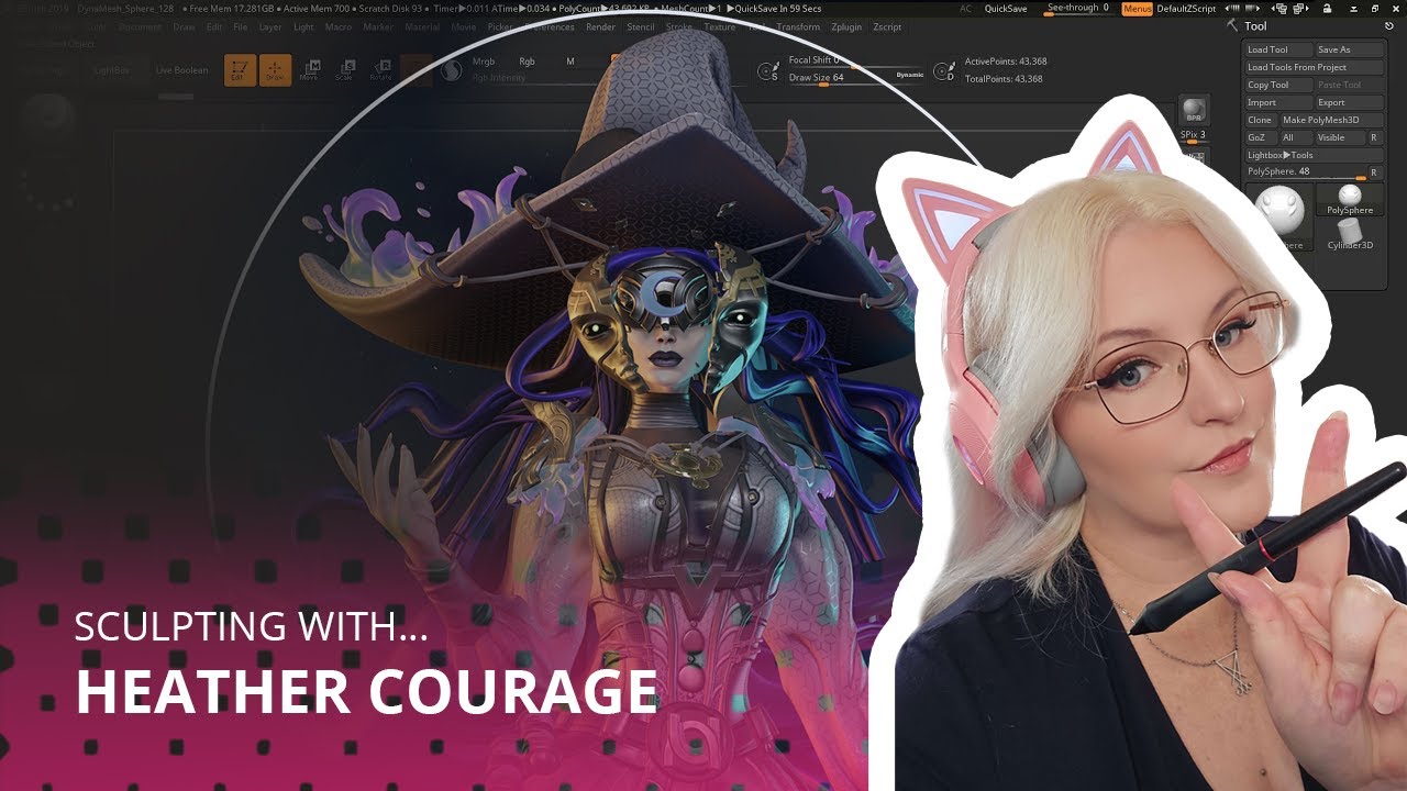 Stylised Character Creation - Hair Detailing