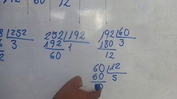 EL MCD CON EL MÉTODO DE EUCLIDES