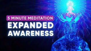 Sit In Stillness: 5 Minute Meditation for Expanded Awareness