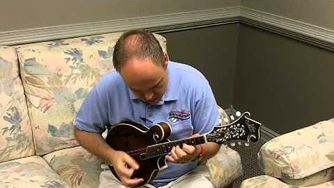 Banjo.com video: demo of a new Morgan Monroe MMS-8 F-Style Mandolin