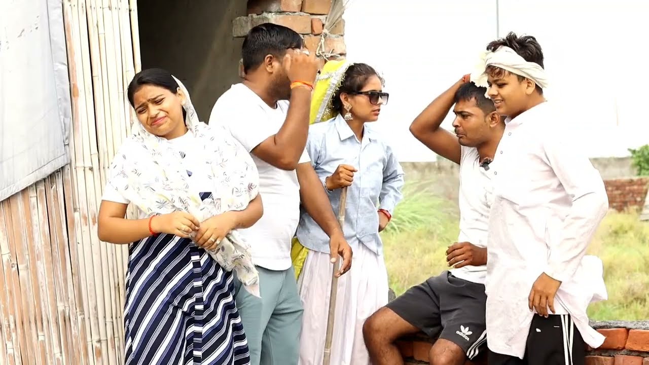 चुगलखोर बुढ़िया के सपने में आया|jhutha ram ki comedy|jhootharm|pooja|comedy video2025|viral video