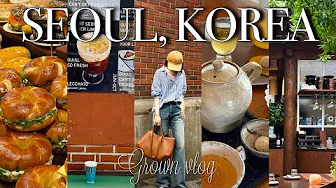Korea Travel Vlog🇰🇷| Best cafe, Korean Food, Aesthetic  Shop, Cosmetics | SEOUL