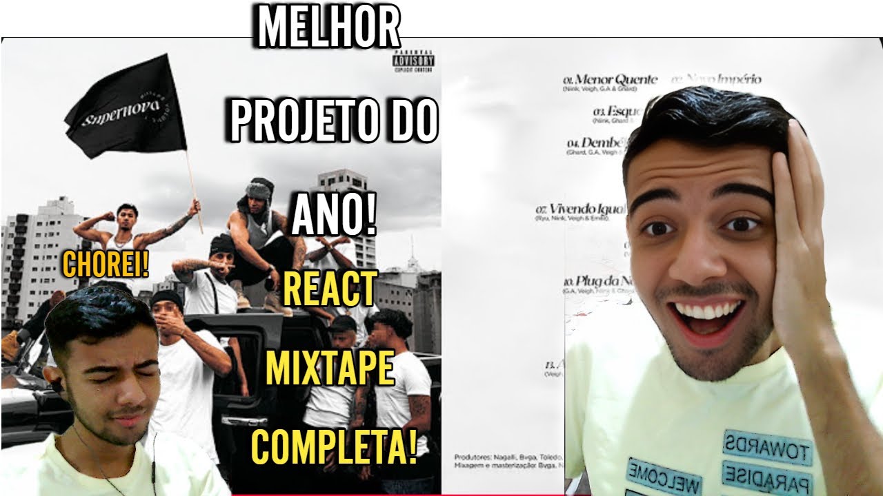 REACT Mixtape Supernova Vol.1 COMPLETO | Niink, Veigh, G.A e Ghard