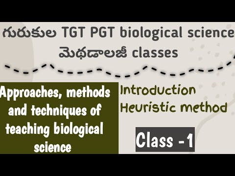 gurukula TGT PGT biology methodology classes|Approaches methods and techniques of teaching Biology|