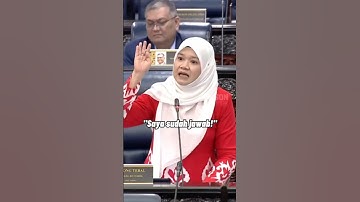 🔥🔥🔥"Saya sudah jawab! 5 Hadis TIDAK digugurkan daripada Hadis 40" - Fadhlina Sidek #parlimen